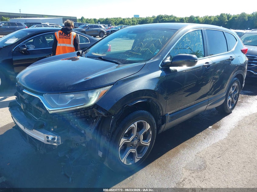2018 Honda Cr-v VIN 7FARW2H57JE005365 IAAI salvage auction — FRONT END, Salvage (Ohio), sold $6,600 on 2026-07-21 (photo 2)
