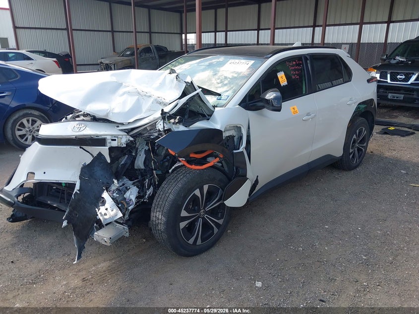 2024 Toyota Bz4x VIN JTMAAAAA1RA046250 IAAI salvage auction — FRONT END, Salvage Title, sold $5,200 on 2026-07-30 (photo 2)