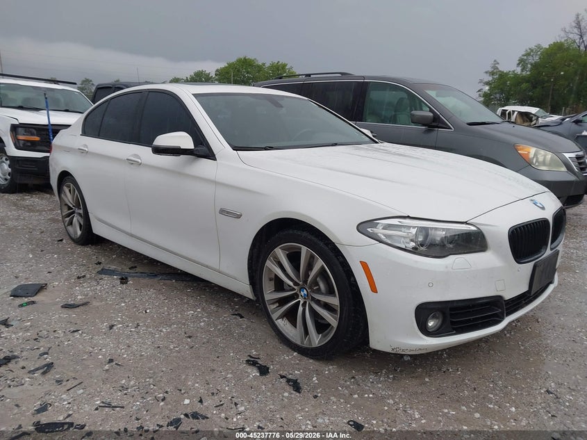 2016 BMW 5er VIN WBA5A5C52GD528209 IAAI salvage auction — HAIL, Clear (Missouri), sold $3,600 on 2026-07-13 (photo 1)