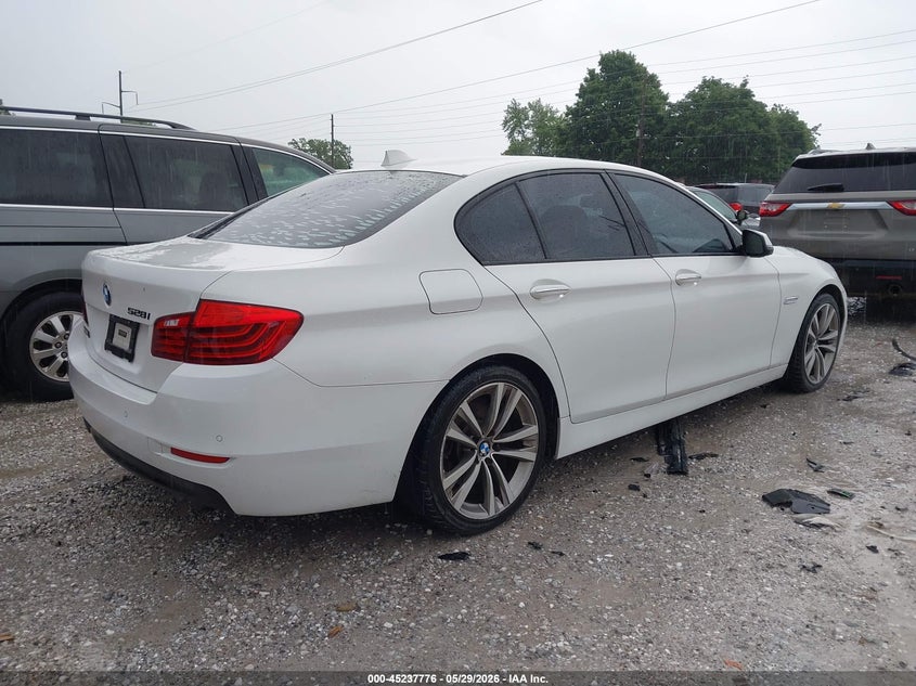 2016 BMW 5er VIN WBA5A5C52GD528209 IAAI salvage auction — HAIL, Clear (Missouri), sold $3,600 on 2026-07-13 (photo 4)