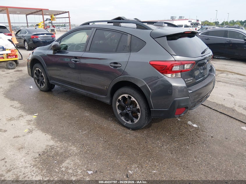 2021 Subaru Xv VIN JF2GTAPC6M8250251 IAAI salvage auction — HAIL, Salvage Title, sold $3,700 on 2026-07-21 (photo 3)