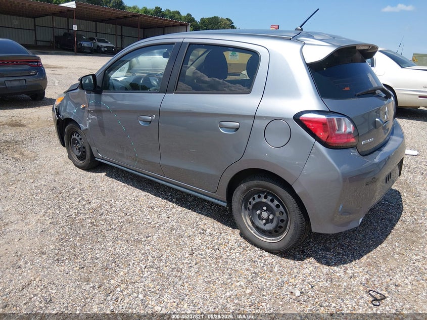 2021 Mitsubishi Mirage VIN ML32AUHJ1MH009486 IAAI salvage auction — LEFT SIDE, Salvage Title, sold $1,600 on 2026-07-20 (photo 3)