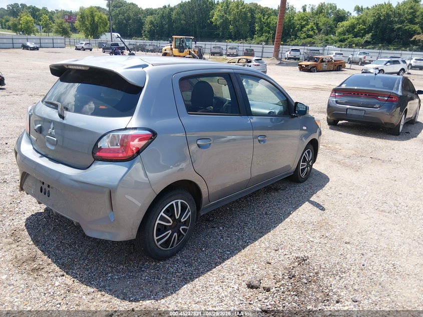 2021 Mitsubishi Mirage VIN ML32AUHJ1MH009486 IAAI salvage auction — LEFT SIDE, Salvage Title, sold $1,600 on 2026-07-20 (photo 4)