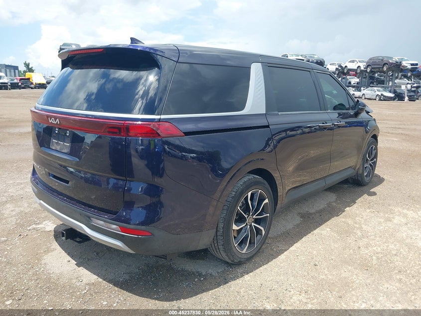 2022 Kia Carnival VIN KNDNB4H39N6143393 IAAI salvage auction — FRONT END, Salvage Title, sold $5,275 on 2026-07-14 (photo 4)