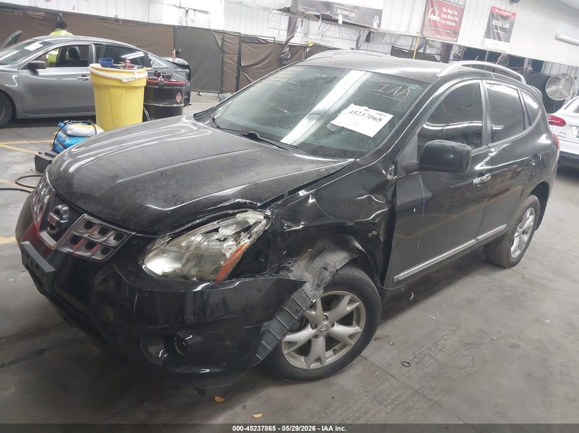 2011 Nissan Rogue VIN JN8AS5MV4BW690244 IAAI salvage auction — LEFT FRONT, Salvage (Arizona), sold $200 on 2026-07-28 (photo 2)