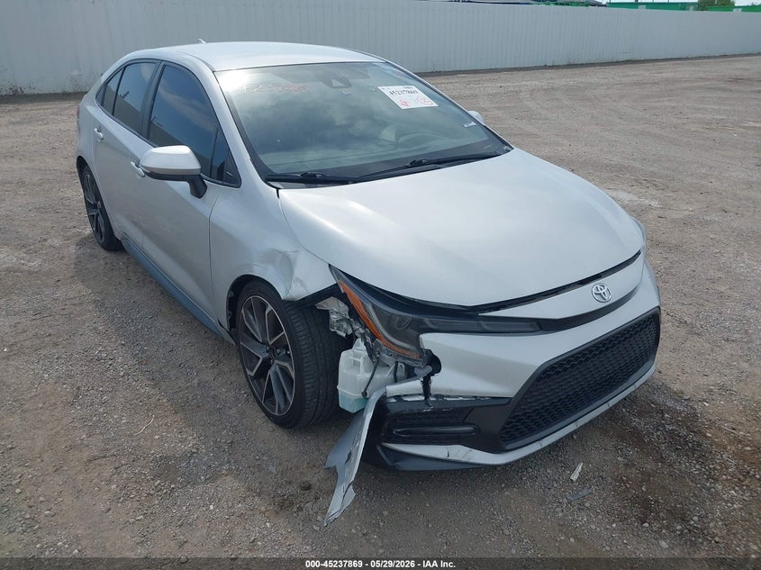 2021 Toyota Corolla VIN 5YFS4MCE1MP089035 IAAI salvage auction — RIGHT FRONT, Salvage Title, sold $4,200 on 2026-07-16 (photo 1)