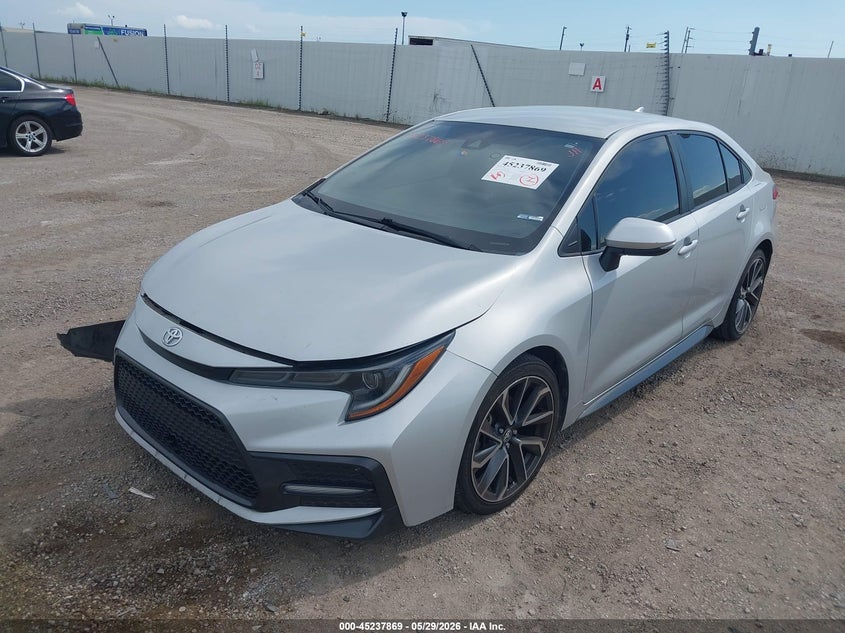 2021 Toyota Corolla VIN 5YFS4MCE1MP089035 IAAI salvage auction — RIGHT FRONT, Salvage Title, sold $4,200 on 2026-07-16 (photo 2)