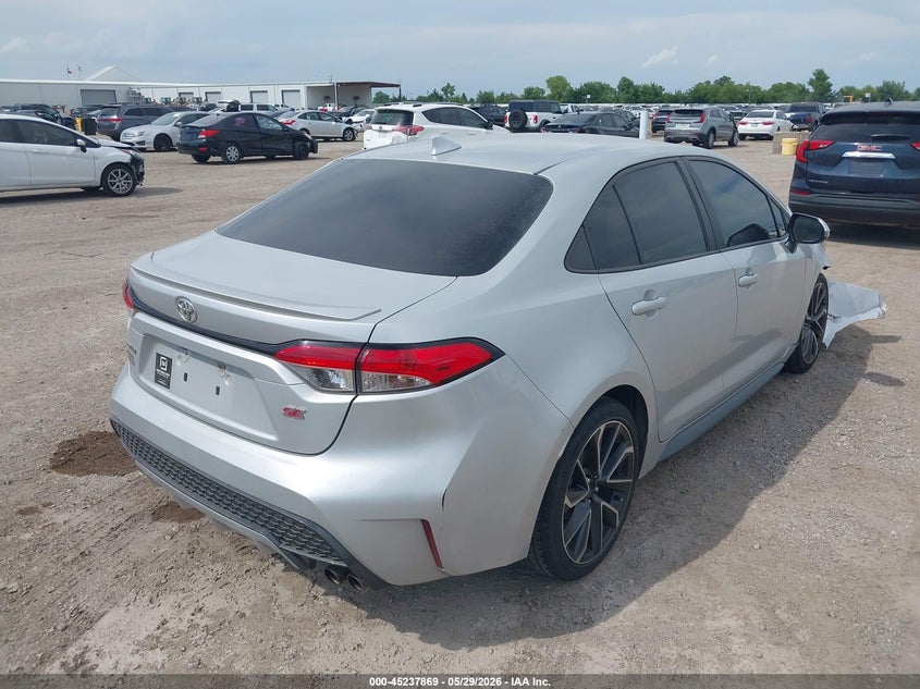 2021 Toyota Corolla VIN 5YFS4MCE1MP089035 IAAI salvage auction — RIGHT FRONT, Salvage Title, sold $4,200 on 2026-07-16 (photo 4)
