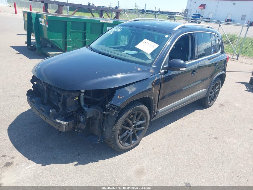 2017 Volkswagen Tiguan VIN WVGWV7AX2HK016356 IAAI salvage auction — FRONT END, Salvage (Minnesota), sold $3,000 on 2026-07-20 (photo 2)