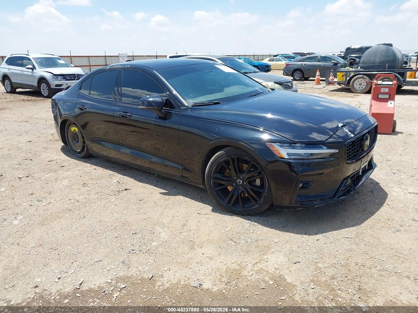 2024 Volvo S60 VIN 7JRL12FH4RG282958 IAAI salvage auction — FRONT END, Salvage (Texas), sold $4,600 on 2026-07-29 (photo 1)