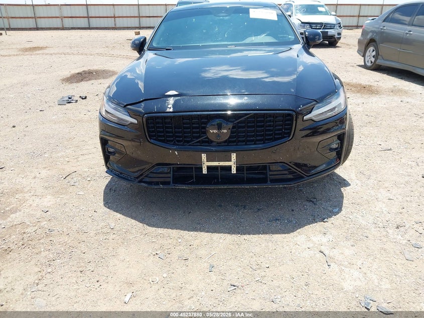 2024 Volvo S60 VIN 7JRL12FH4RG282958 IAAI salvage auction — FRONT END, Salvage (Texas), sold $4,600 on 2026-07-29 (photo 6)