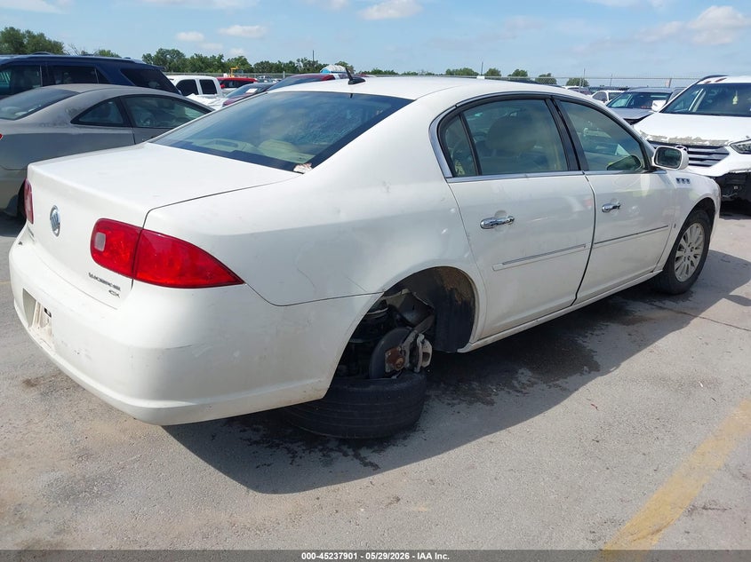 2006 Buick Lucerne VIN 1G4HP57276U226228 IAAI salvage auction — LEFT SIDE, Salvage (Texas), sold $175 on 2026-07-09 (photo 4)