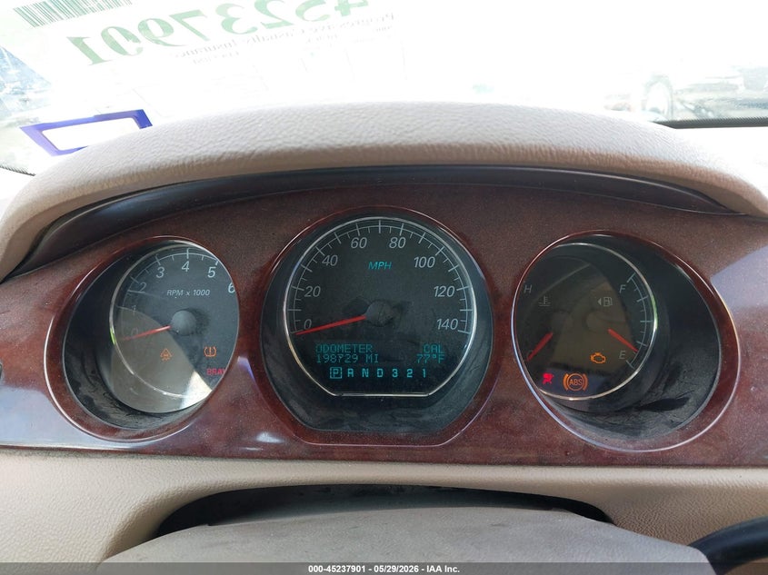 2006 Buick Lucerne VIN 1G4HP57276U226228 IAAI salvage auction — LEFT SIDE, Salvage (Texas), sold $175 on 2026-07-09 (photo 7)