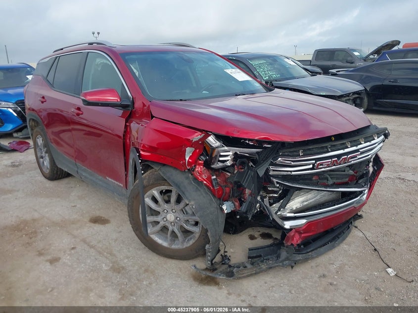 2024 Gmc Terrain VIN 3GKALVEG3RL260573 IAAI salvage auction — FRONT & REAR, Salvage Title, sold $3,200 on 2026-07-27 (photo 1)