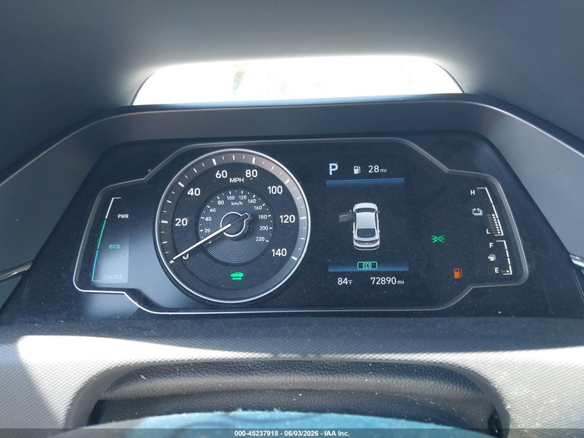 2020 Hyundai Ioniq VIN KMHC65LC4LU240157 IAAI salvage auction — ROOF, Salvage Title, sold $4,900 on 2026-07-16 (photo 7)