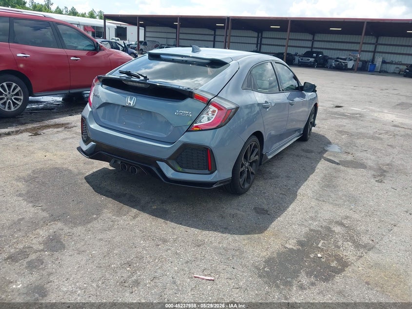 2019 Honda Civic VIN SHHFK7H91KU217513 IAAI salvage auction — LEFT SIDE, Salvage Title, sold $8,700 on 2026-07-14 (photo 4)