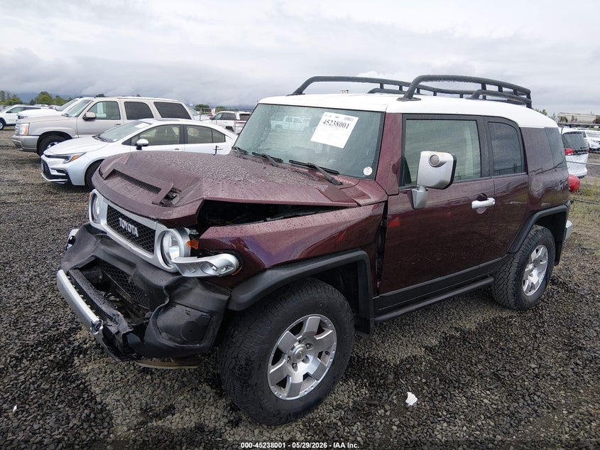 2007 Toyota Fj cruiser VIN JTEBU11F770089836 IAAI salvage auction — FRONT END, Salvage (Oregon), sold $4,250 on 2026-07-06 (photo 2)
