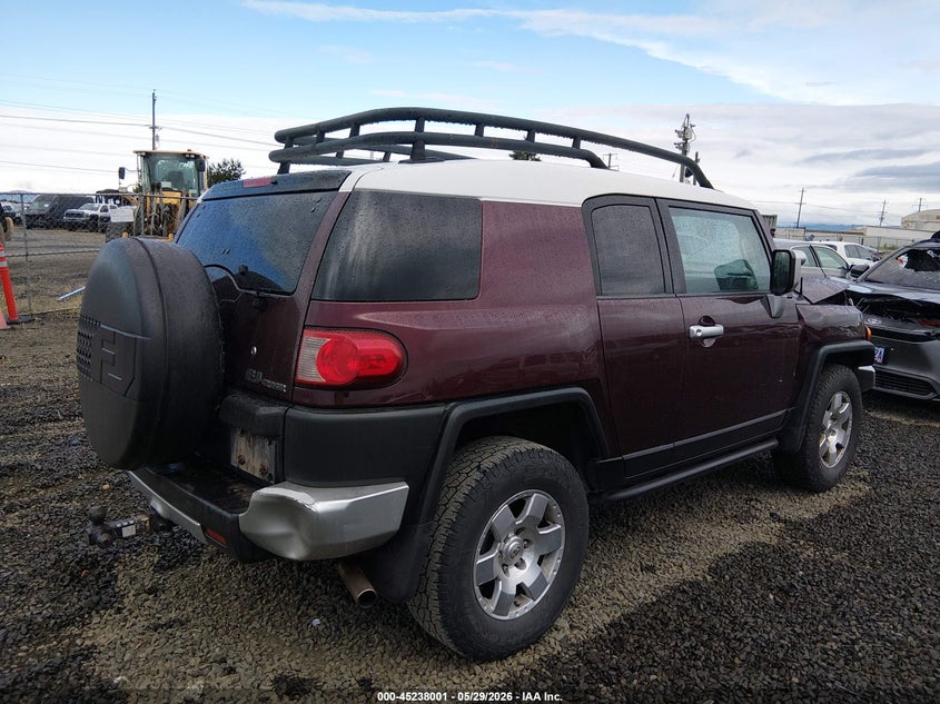2007 Toyota Fj cruiser VIN JTEBU11F770089836 IAAI salvage auction — FRONT END, Salvage (Oregon), sold $4,250 on 2026-07-06 (photo 4)