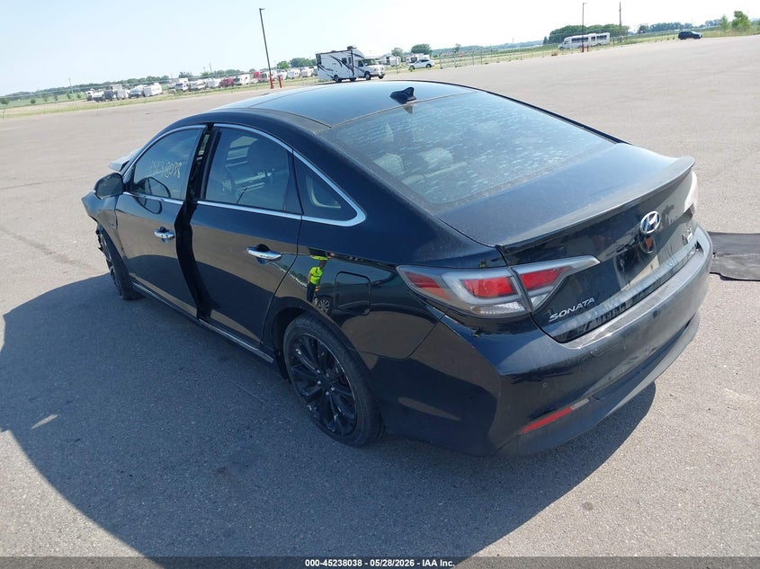 2016 Hyundai Sonata VIN KMHE34L10GA017177 IAAI salvage auction — FRONT END, Salvage (Minnesota), sold $275 on 2026-07-27 (photo 3)