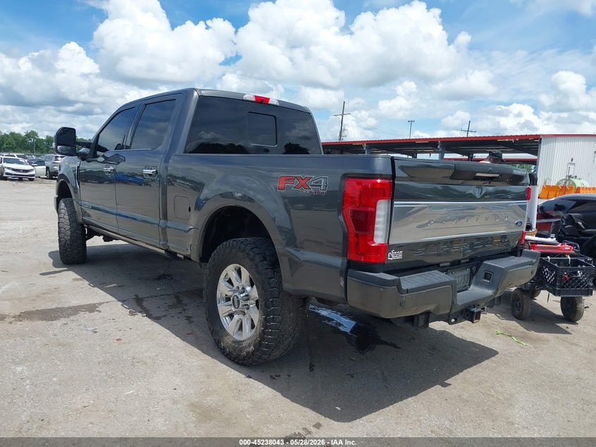 2018 Ford F250 VIN 1FT7W2BT0JEB94467 IAAI salvage auction — WATER/FLOOD, Salvage Title, sold $12,500 on 2026-07-28 (photo 3)