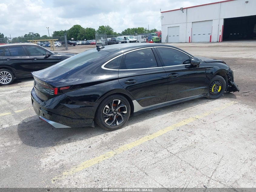 2024 Hyundai Sonata VIN KMHL64JA5RA362404 IAAI salvage auction — FRONT END, Clear (Mississippi), sold $6,000 on 2026-07-22 (photo 4)
