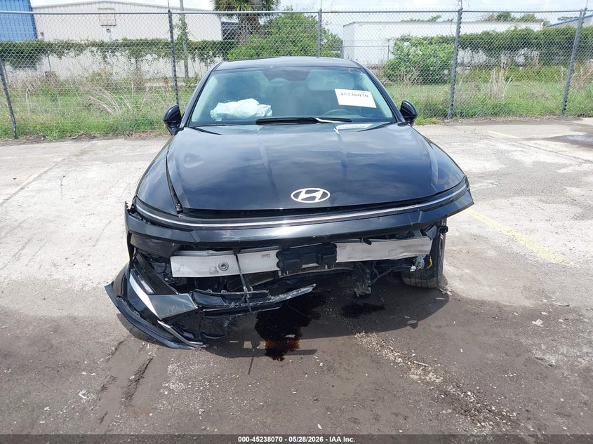 2024 Hyundai Sonata VIN KMHL64JA5RA362404 IAAI salvage auction — FRONT END, Clear (Mississippi), sold $6,000 on 2026-07-22 (photo 6)