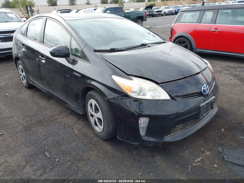 2015 Toyota Prius VIN JTDKN3DU7F0459530 IAAI salvage auction — RIGHT REAR, Salvage Certificate (California), sold $1,800 on 2026-07-24 (photo 1)