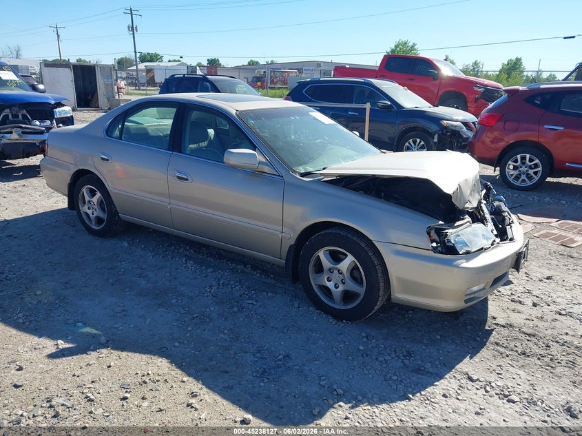 2003 Acura Tl VIN 19UUA56613A030955 IAAI salvage auction — FRONT END, Clear (Virginia), sold $25 on 2026-07-09 (photo 1)