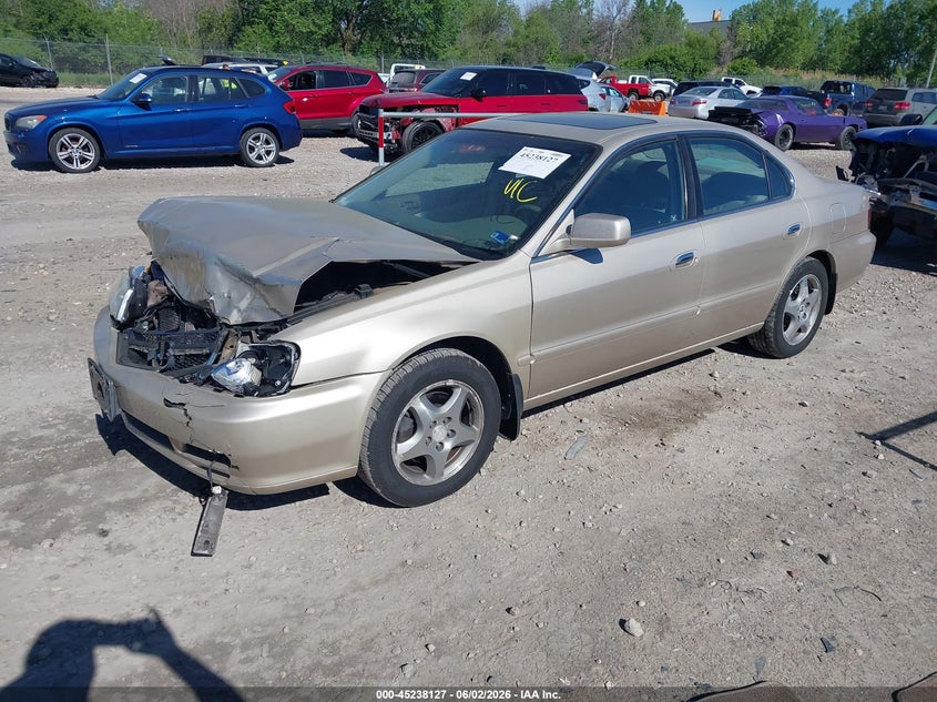 2003 Acura Tl VIN 19UUA56613A030955 IAAI salvage auction — FRONT END, Clear (Virginia), sold $25 on 2026-07-09 (photo 2)