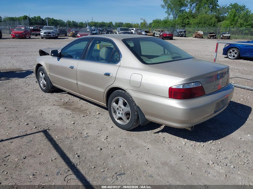2003 Acura Tl VIN 19UUA56613A030955 IAAI salvage auction — FRONT END, Clear (Virginia), sold $25 on 2026-07-09 (photo 3)