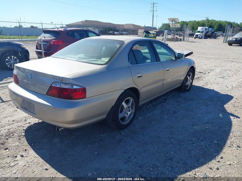 2003 Acura Tl VIN 19UUA56613A030955 IAAI salvage auction — FRONT END, Clear (Virginia), sold $25 on 2026-07-09 (photo 4)