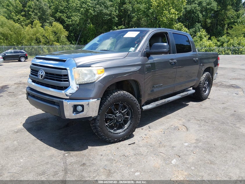2014 Toyota Tundra VIN 5TFDW5F11EX392546 IAAI salvage auction — FRONT END, Salvage Title, sold $8,700 on 2026-07-17 (photo 2)