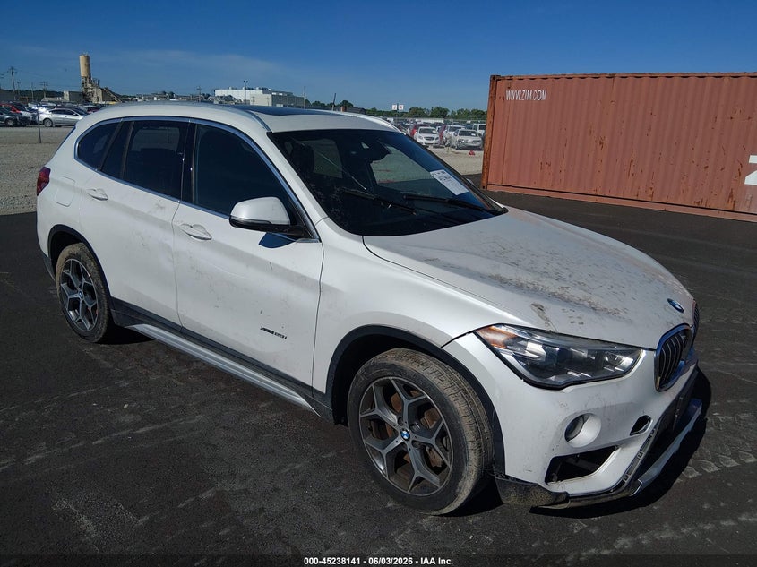 2018 BMW X1 VIN WBXHT3C38J5F90086 IAAI salvage auction — FRONT END, Clear (Missouri), sold $3,050 on 2026-07-28 (photo 1)