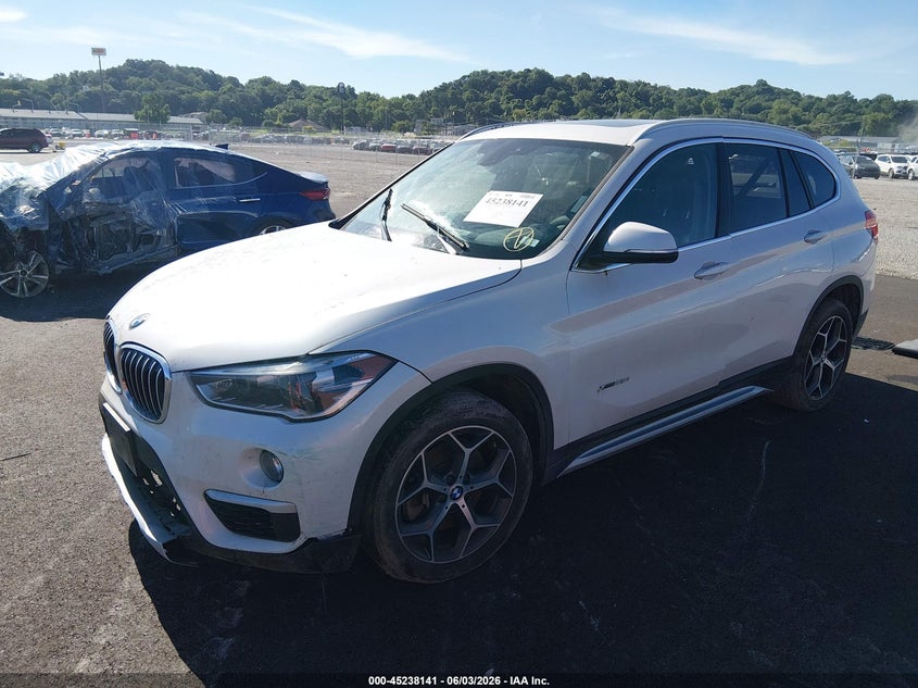 2018 BMW X1 VIN WBXHT3C38J5F90086 IAAI salvage auction — FRONT END, Clear (Missouri), sold $3,050 on 2026-07-28 (photo 2)