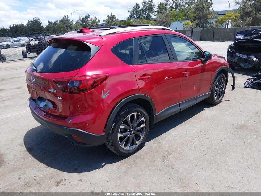 2016 Mazda Cx-5 VIN JM3KE4DY8G0892498 IAAI salvage auction — FRONT END, Salvage Title, sold $2,600 on 2026-07-29 (photo 4)