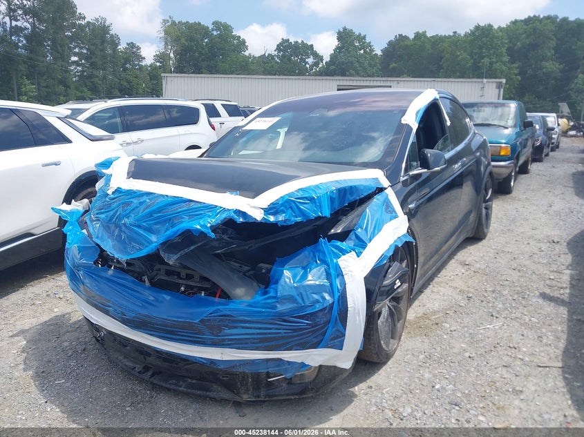 2020 Tesla Model x VIN 5YJXCAE48LF238773 IAAI salvage auction — FRONT END, Salvage Title, sold $14,625 on 2026-07-16 (photo 2)