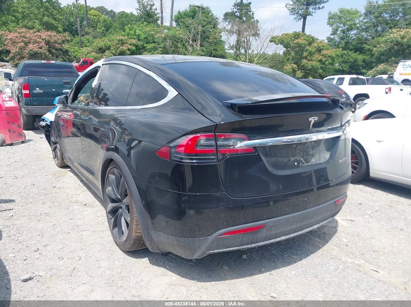 2020 Tesla Model x VIN 5YJXCAE48LF238773 IAAI salvage auction — FRONT END, Salvage Title, sold $14,625 on 2026-07-16 (photo 3)