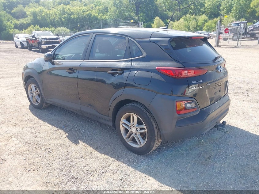 2018 Hyundai Kona VIN KM8K12AA8JU100927 IAAI salvage auction — RIGHT REAR, Salvage (Illinois), sold $2,300 on 2026-07-15 (photo 3)