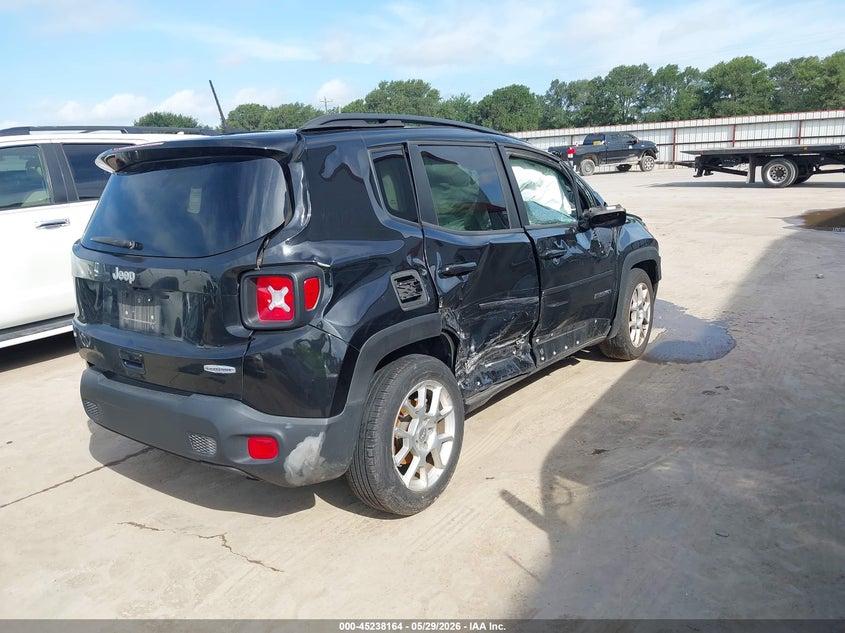 2019 Jeep Renegade VIN ZACNJABB6KPJ78299 IAAI salvage auction — ROLLOVER, Original (Texas), sold $25 on 2026-07-28 (photo 4)