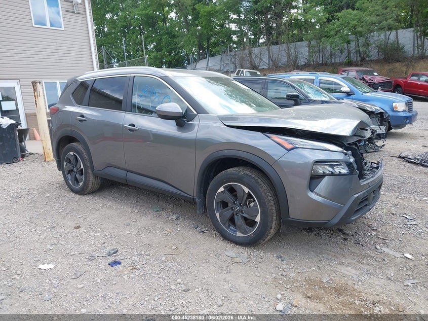 2025 Nissan Rogue VIN JN8BT3BB0SW410446 IAAI salvage auction — FRONT END, Salvage Title, sold $5,700 on 2026-07-09 (photo 1)