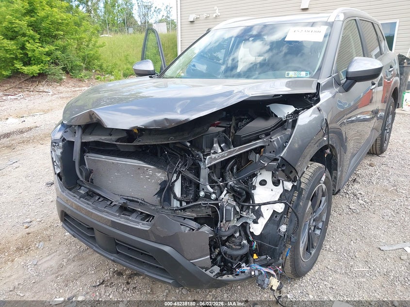2025 Nissan Rogue VIN JN8BT3BB0SW410446 IAAI salvage auction — FRONT END, Salvage Title, sold $5,700 on 2026-07-09 (photo 6)