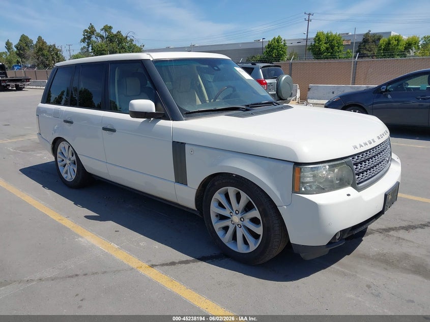 2010 Land rover RANGE ROVER VIN SALMF1D46AA324108 IAAI salvage auction — Burn Engine, Salvage (California), sold $400 on 2026-07-20 (photo 1)