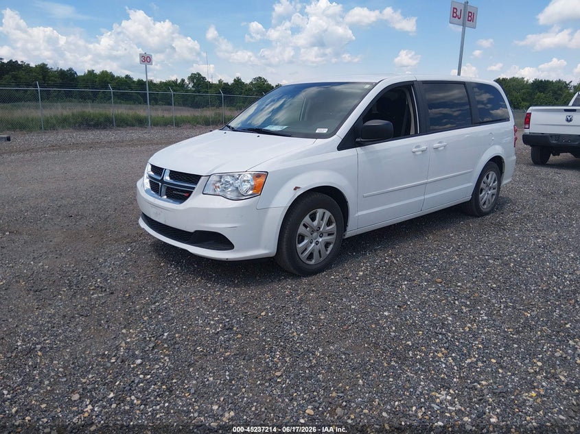 2017 Dodge Grand caravan VIN 2C4RDGBG0HR724187 IAAI salvage auction — NORMAL WEAR, Sf97 (Maryland), sold $12,525 on 2026-08-18 (photo 2)