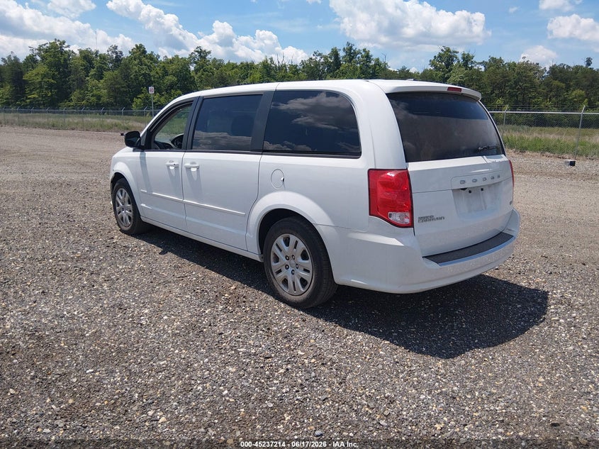 2017 Dodge Grand caravan VIN 2C4RDGBG0HR724187 IAAI salvage auction — NORMAL WEAR, Sf97 (Maryland), sold $12,525 on 2026-08-18 (photo 3)