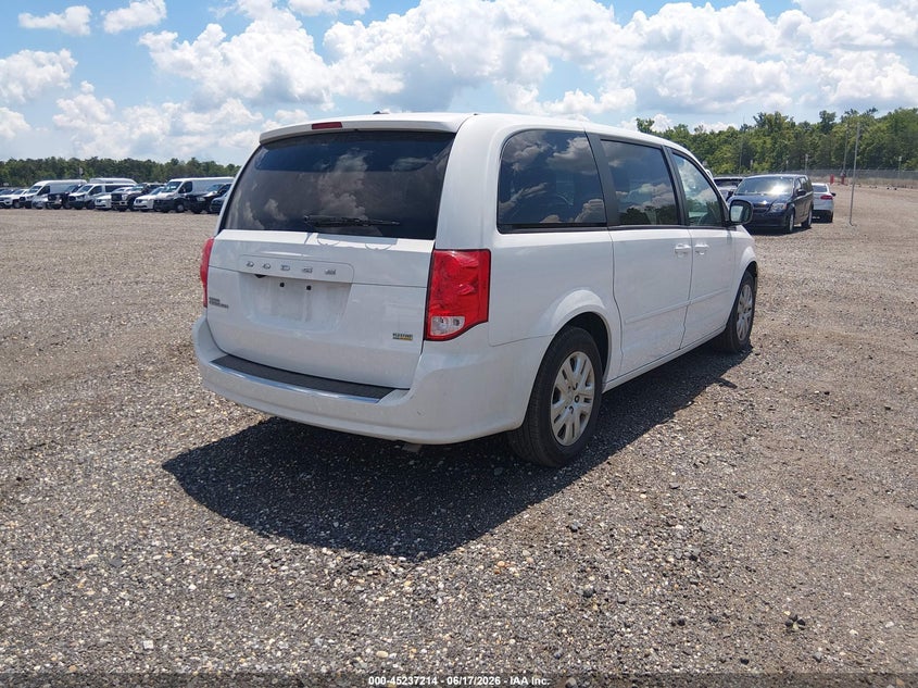 2017 Dodge Grand caravan VIN 2C4RDGBG0HR724187 IAAI salvage auction — NORMAL WEAR, Sf97 (Maryland), sold $12,525 on 2026-08-18 (photo 4)