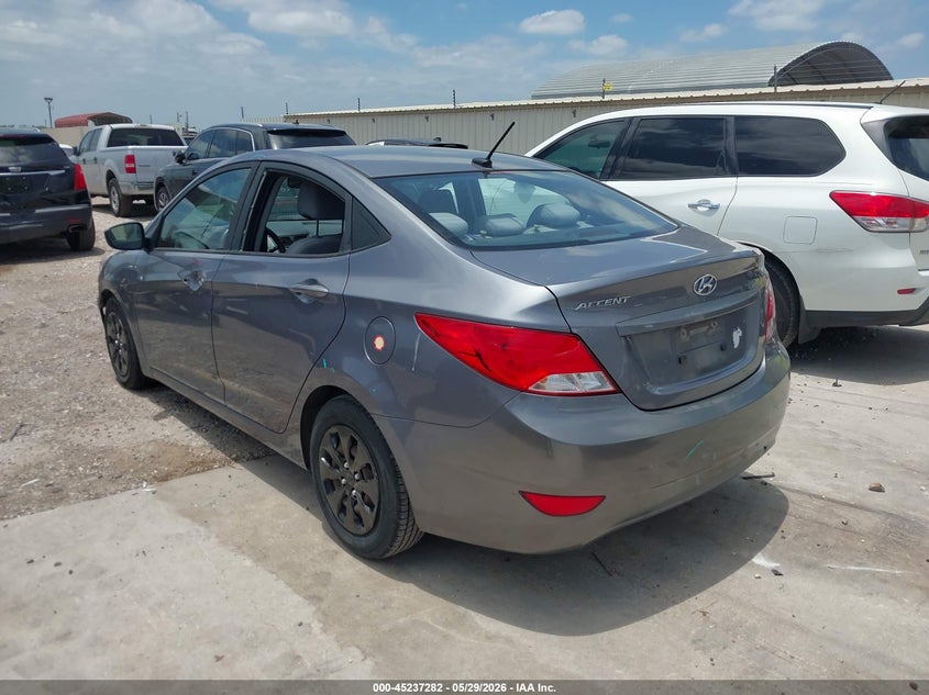 2017 Hyundai Accent VIN KMHCT4AE7HU308109 IAAI salvage auction — THEFT, Salvage Title, sold $650 on 2026-07-20 (photo 3)