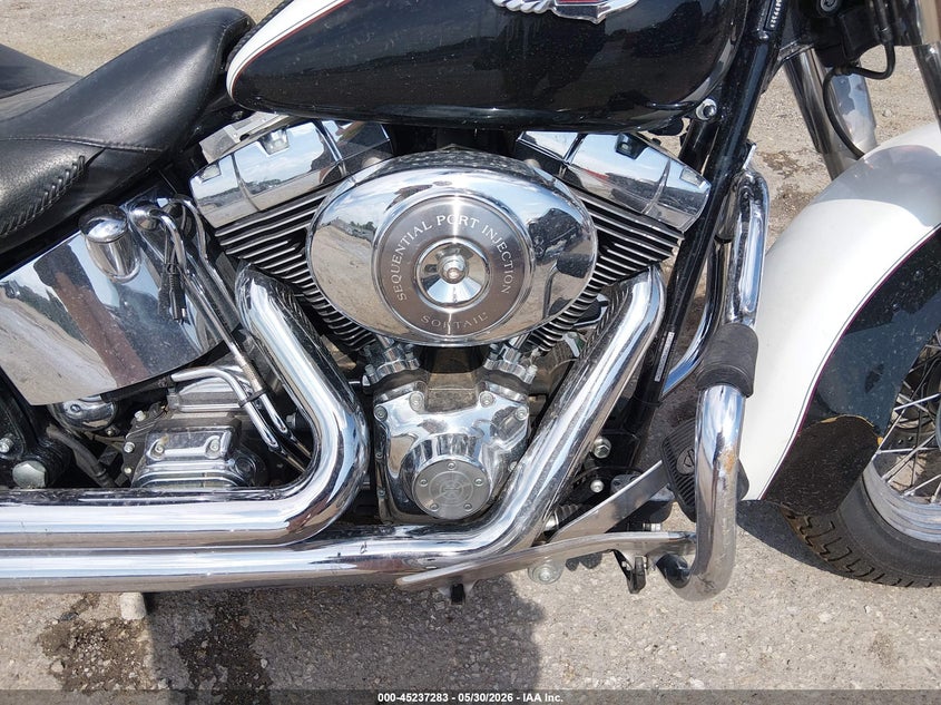 2006 Harley-davidson Flstni VIN 1HD1JDB186Y069932 IAAI salvage auction — ROLLOVER, Salvage (Kansas), sold $1,850 on 2026-07-10 (photo 8)