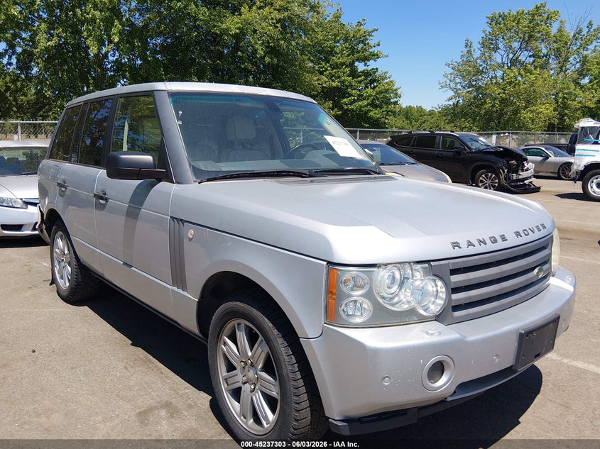 2007 Land rover RANGE ROVER VIN SALME15407A262070 IAAI salvage auction — REAR END, Salvage (New Jersey), sold $575 on 2026-07-20 (photo 1)