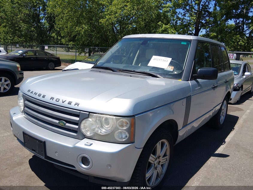 2007 Land rover RANGE ROVER VIN SALME15407A262070 IAAI salvage auction — REAR END, Salvage (New Jersey), sold $575 on 2026-07-20 (photo 2)