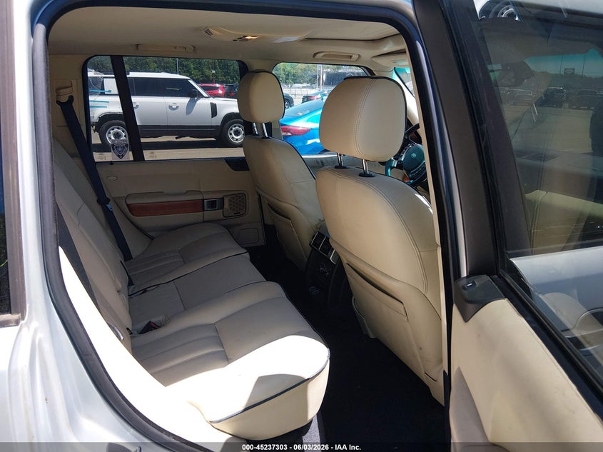 2007 Land rover RANGE ROVER VIN SALME15407A262070 IAAI salvage auction — REAR END, Salvage (New Jersey), sold $575 on 2026-07-20 (photo 8)